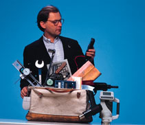 Richard Greaves with Tool Kit